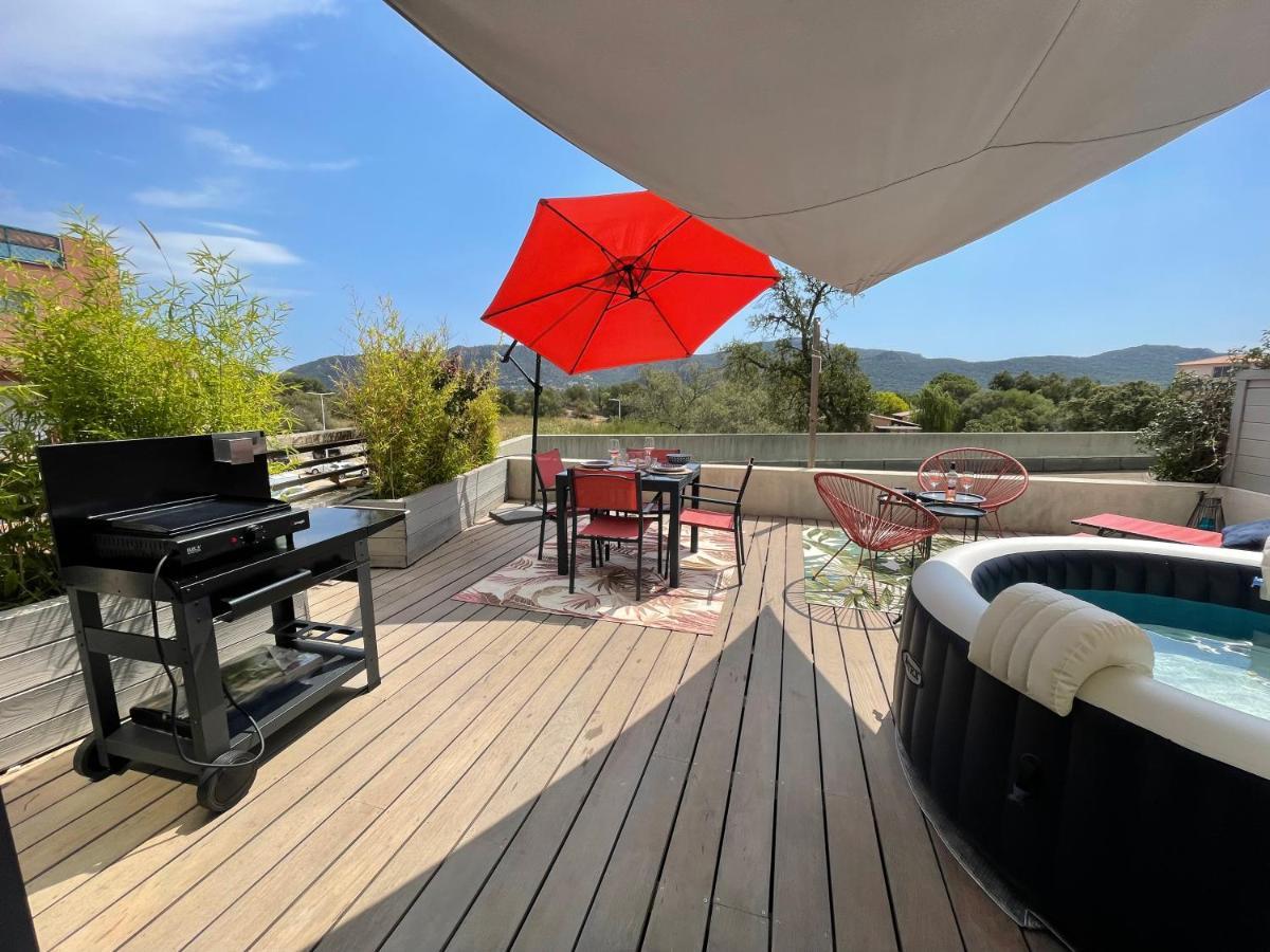 Superbe Appartement Sur Le Port, Jacuzzi, Piscine Porto-Vecchio  Dış mekan fotoğraf